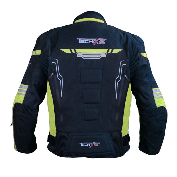 Chamarra Techx2 Sp-1313 Negro Neon