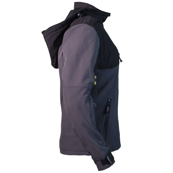 Chamarra Techx2 Sp-1326 Negra Gris