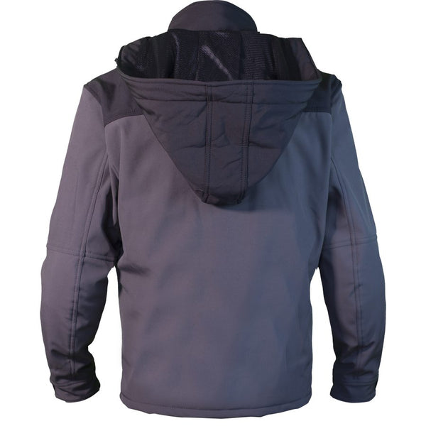 Chamarra Techx2 Sp-1326 Negra Gris