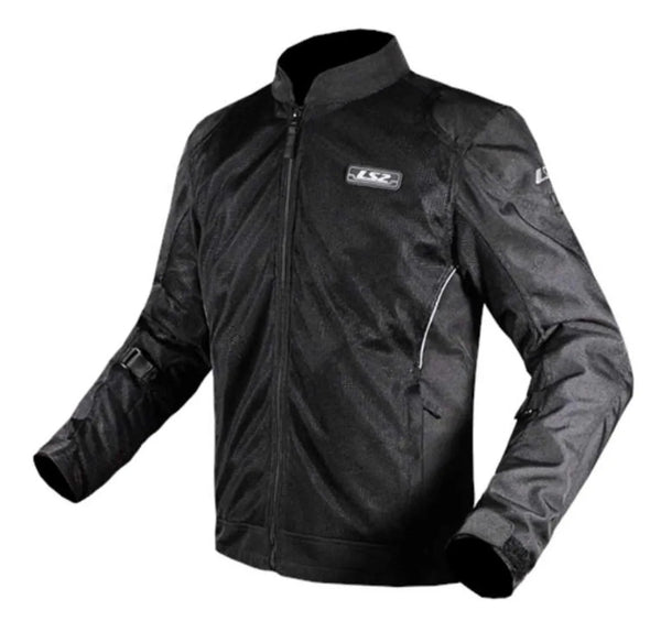 Chamarra de Moto LS2 Airy EVO Negra - Moto Helmets  -  - Chamarras, Equipo