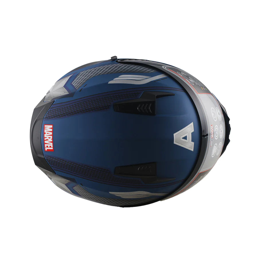 Casco Edge Marvel Lexus Capit n merica Moto Helmets Sebastian