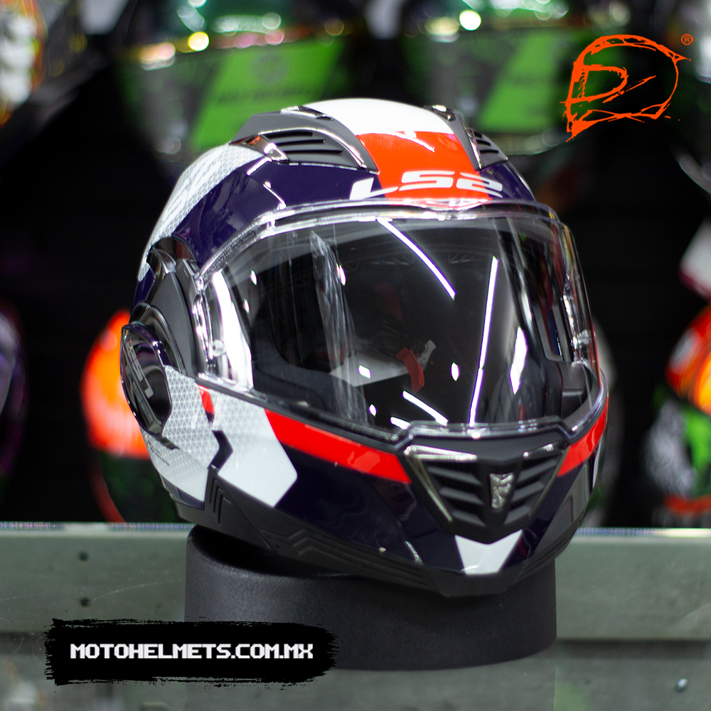 ls2 ff900 valiant ii citius helmet Casco Abatible Ls2 Valiant Ii Citius Blanco Azul Ff900 – Moto Helmets & Sebastian SA de CV