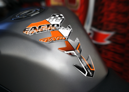 Protector De Tanque Onedesign Slim Factory Tank Pad Italiano - Moto Helmets  -  - Accesorios, Accesorios varios