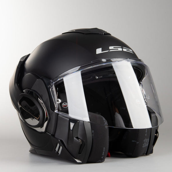 Casco Abatible LS2 Valiant Degrees Solid Negro Mate FF399 - Moto Helmets  -  - Abatibles, Cascos, Cascos Mujer, Equipamento Mujer, Modulares