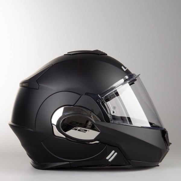 Casco Abatible LS2 Valiant Degrees Solid Negro Mate FF399 - Moto Helmets  -  - Abatibles, Cascos, Cascos Mujer, Equipamento Mujer, Modulares