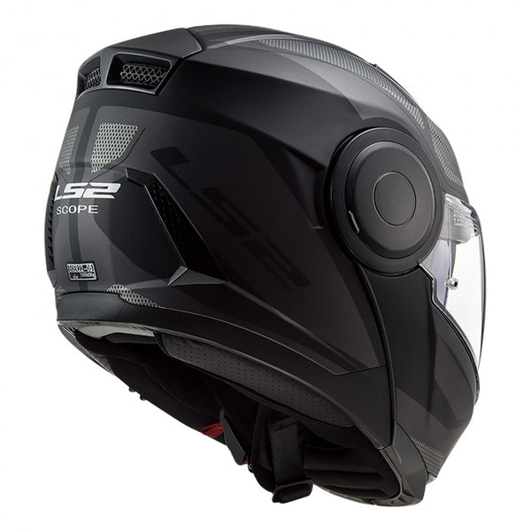 Casco Abatible LS2 Scope Axis Ngo/Titanium FF902 - Moto Helmets  -  - Abatibles, Cascos, Modulares