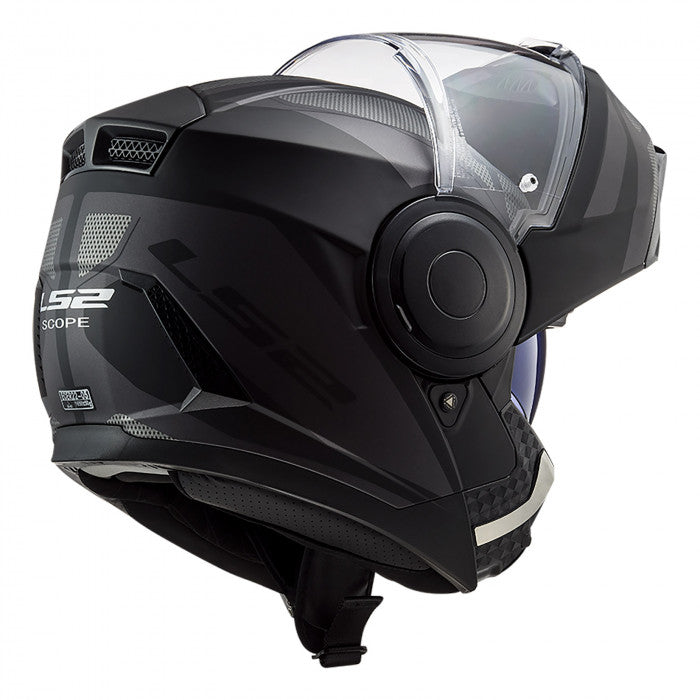 Casco Abatible LS2 Scope Axis Ngo/Titanium FF902 - Moto Helmets  -  - Abatibles, Cascos, Modulares