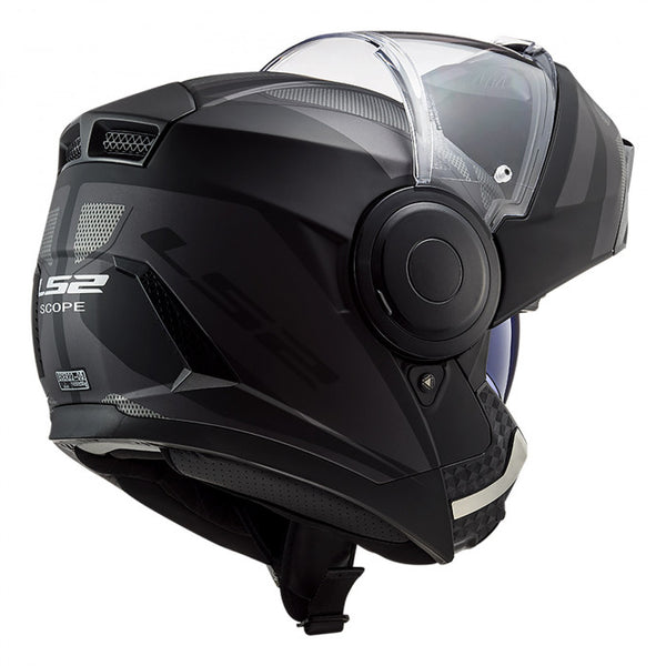 Casco Abatible LS2 Scope Axis Ngo/Titanium FF902 - Moto Helmets  -  - Abatibles, Cascos, Modulares