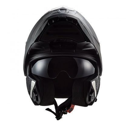 Casco Abatible LS2 Scope Axis Ngo/Titanium FF902 - Moto Helmets  -  - Abatibles, Cascos, Modulares