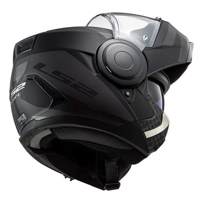 Casco Abatible LS2 Scope Axis Ngo/Titanium FF902 - Moto Helmets  -  - Abatibles, Cascos, Modulares