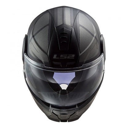 Casco Abatible LS2 Scope Axis Ngo/Titanium FF902 - Moto Helmets  -  - Abatibles, Cascos, Modulares