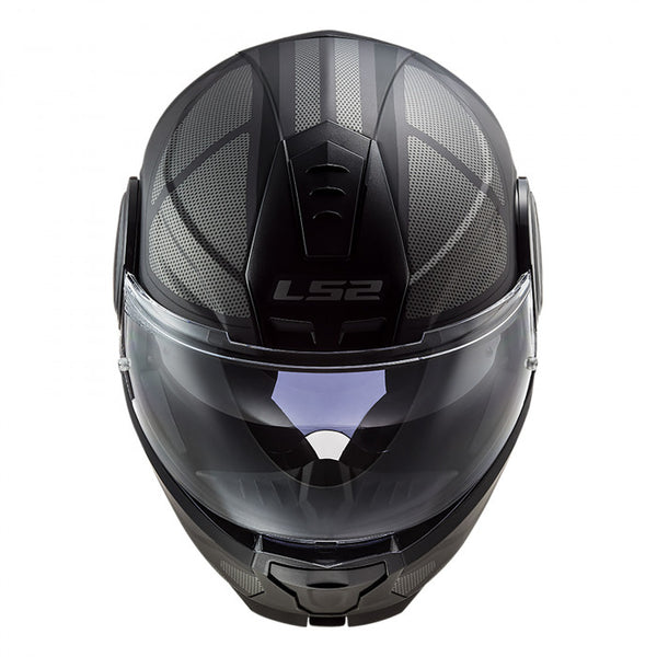Casco Abatible LS2 Scope Axis Ngo/Titanium FF902 - Moto Helmets  -  - Abatibles, Cascos, Modulares