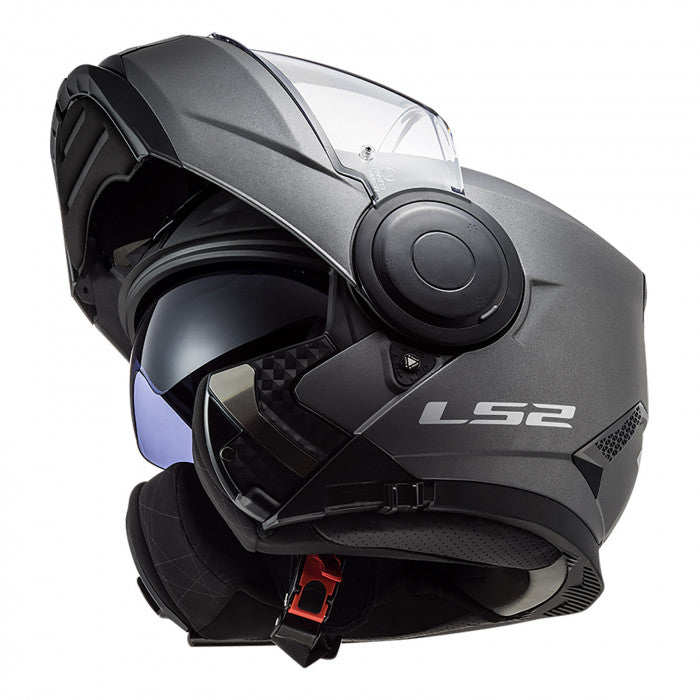 Casco Abatible LS2 Scope Solid Titanium FF902 - Moto Helmets  -  - Abatibles, Cascos, Cascos Mujer, Equipamento Mujer, Modulares