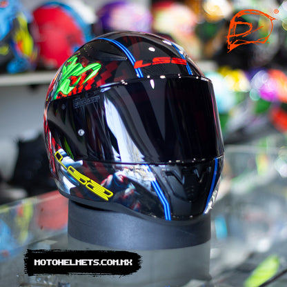 Casco Integral Ls2 Rapid Clown II Rojo Brillante FF353