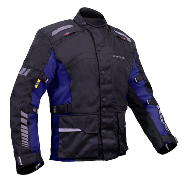 Chamarra Rmtech Yukon Negra Azul
