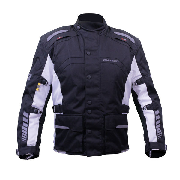 Chamarra  Rmtech Yukon Blanca Negra